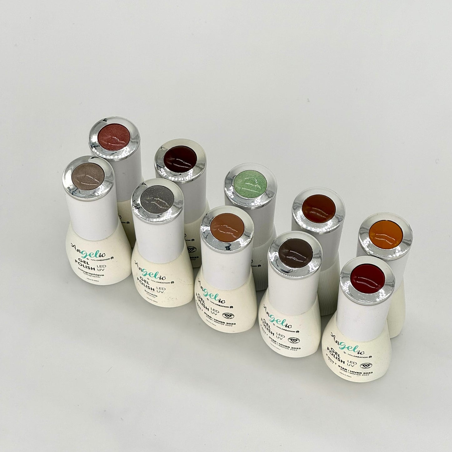 Élégance terracotta (10 vernis gel)