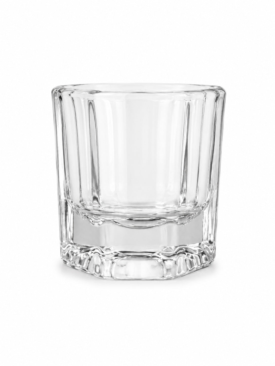 Pot de poudre cristale