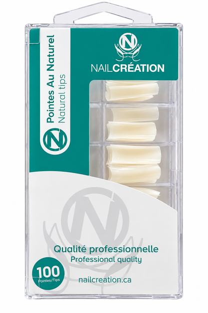 Pointes au Naturel (100un)