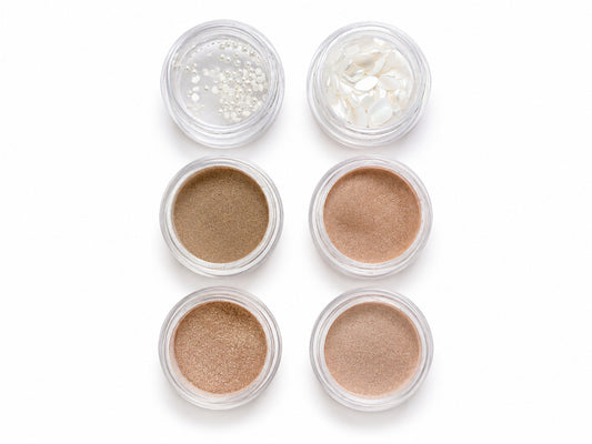 Ensemble de poudre nuance de beige