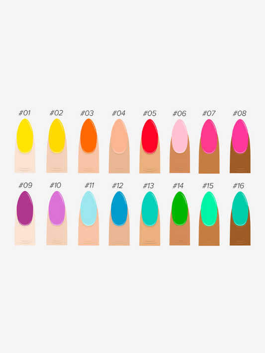 Vernis gel | 3 dans 1 | Été