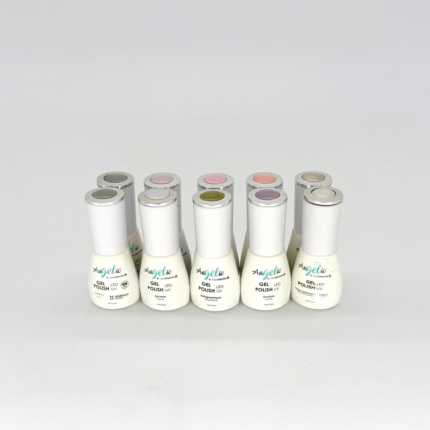 Tendresse pastel (10 vernis gel)