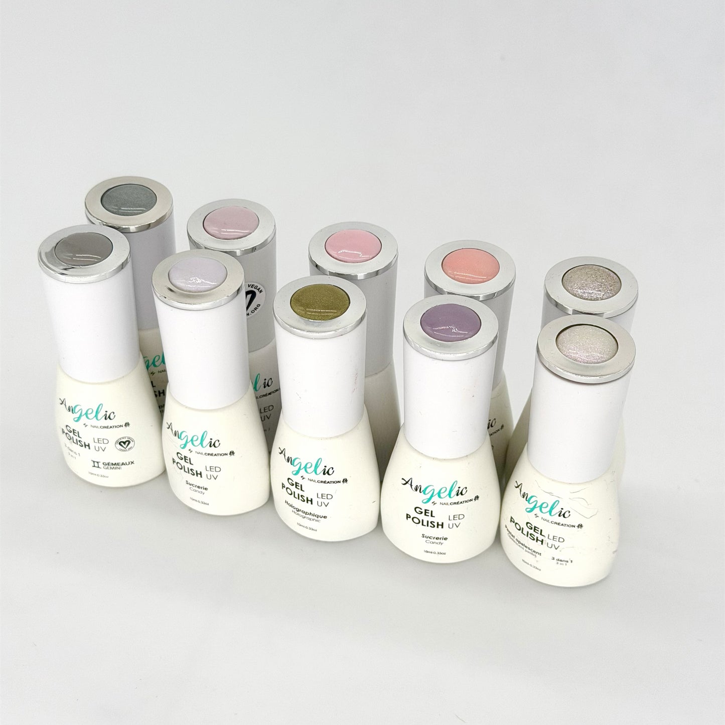 Tendresse pastel (10 vernis gel)